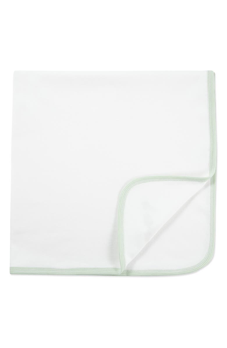 Little Me Jungle Cotton Blanket, Alternate, color, White