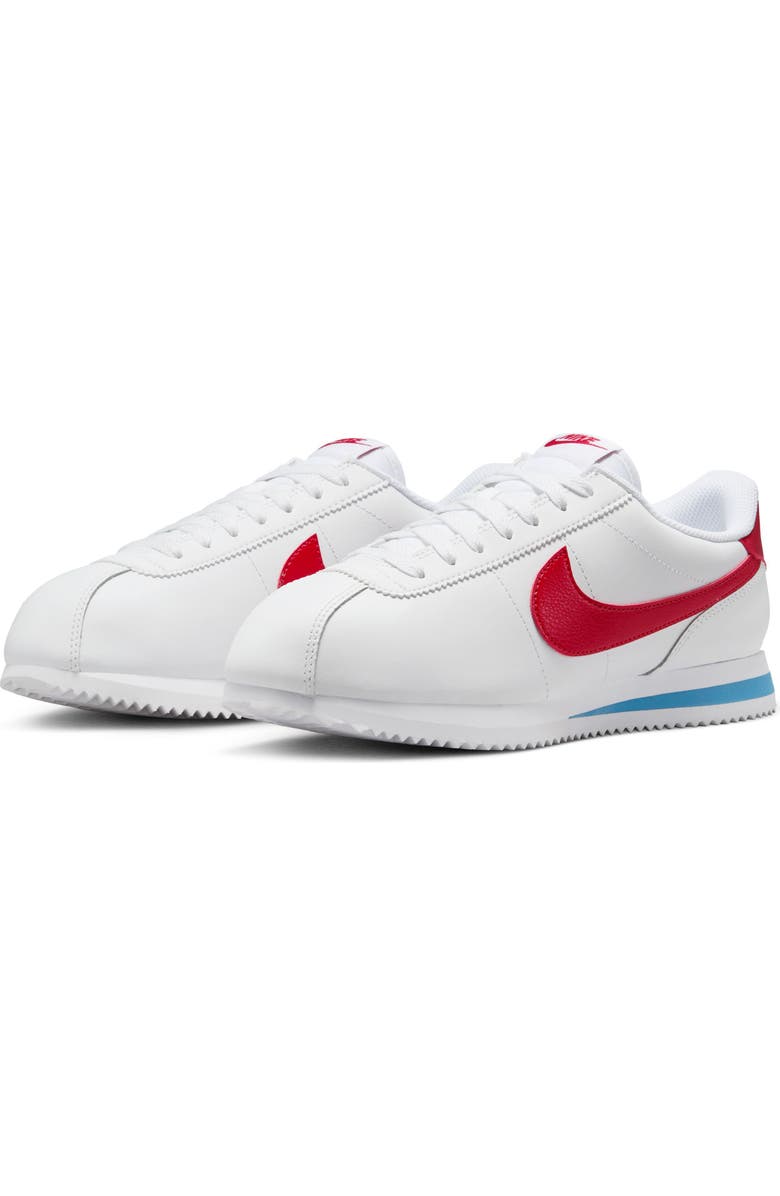 Nike Cortez Sneaker, Main, color, White/ Red/ Blue