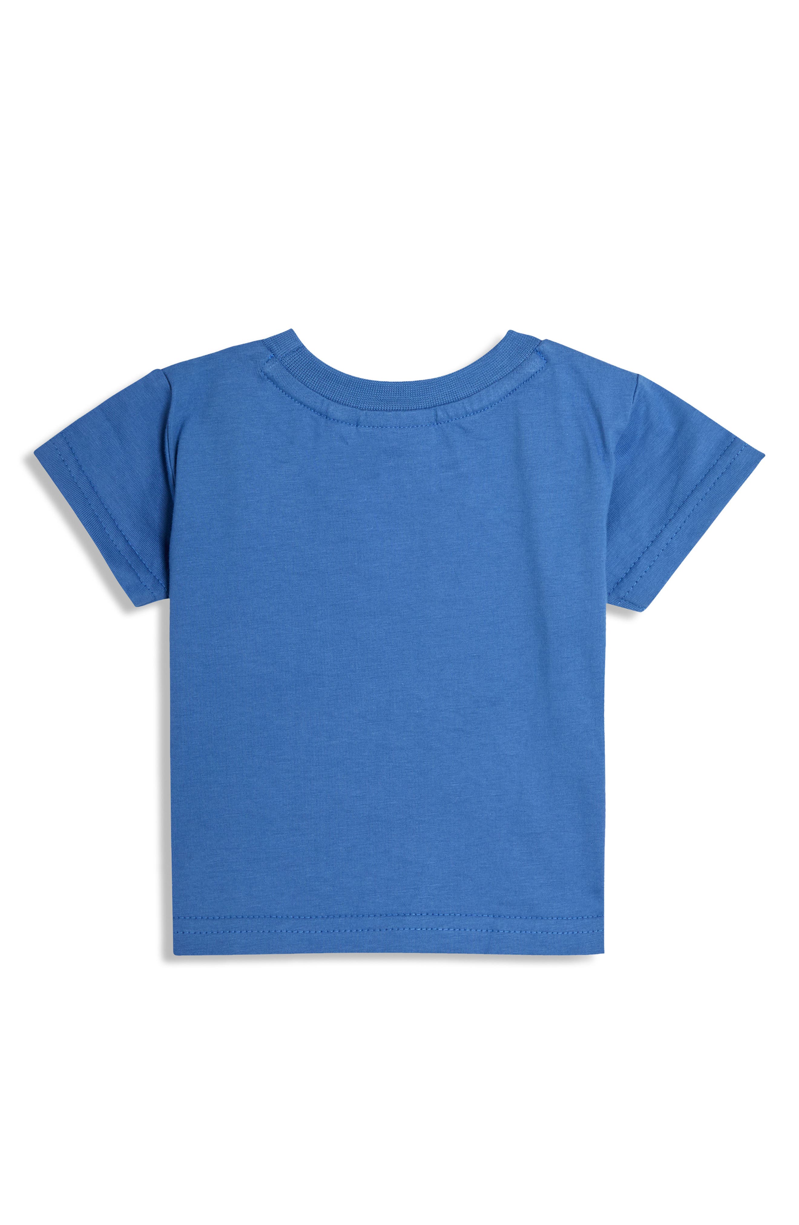 JOJO MAMAN BEBE Cotton T-Shirt & Stripe Overalls Set (Men) | Nordstrom