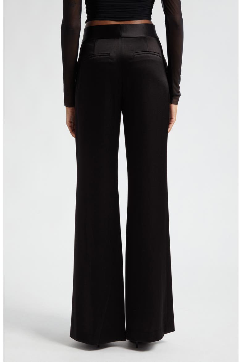 Dylan High Waist Wide Leg Pants, Alternate, color, BLACK