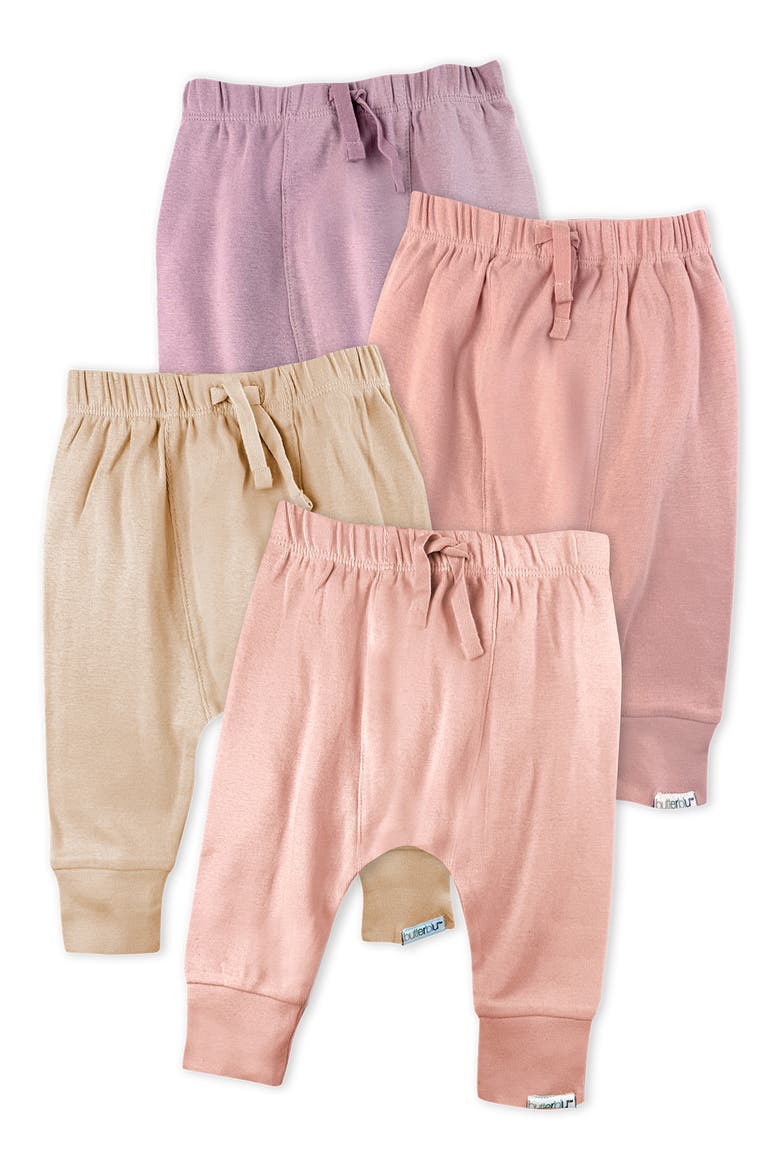 Jordan Set of 4 Assorted Organic Cotton Joggers, Main, color, SORBET