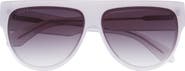 DIFF Georgie 58mm Gradient Shield Sunglasses