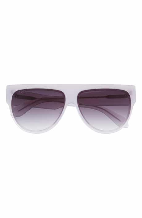 DIFF Georgie 58mm Gradient Shield Sunglasses