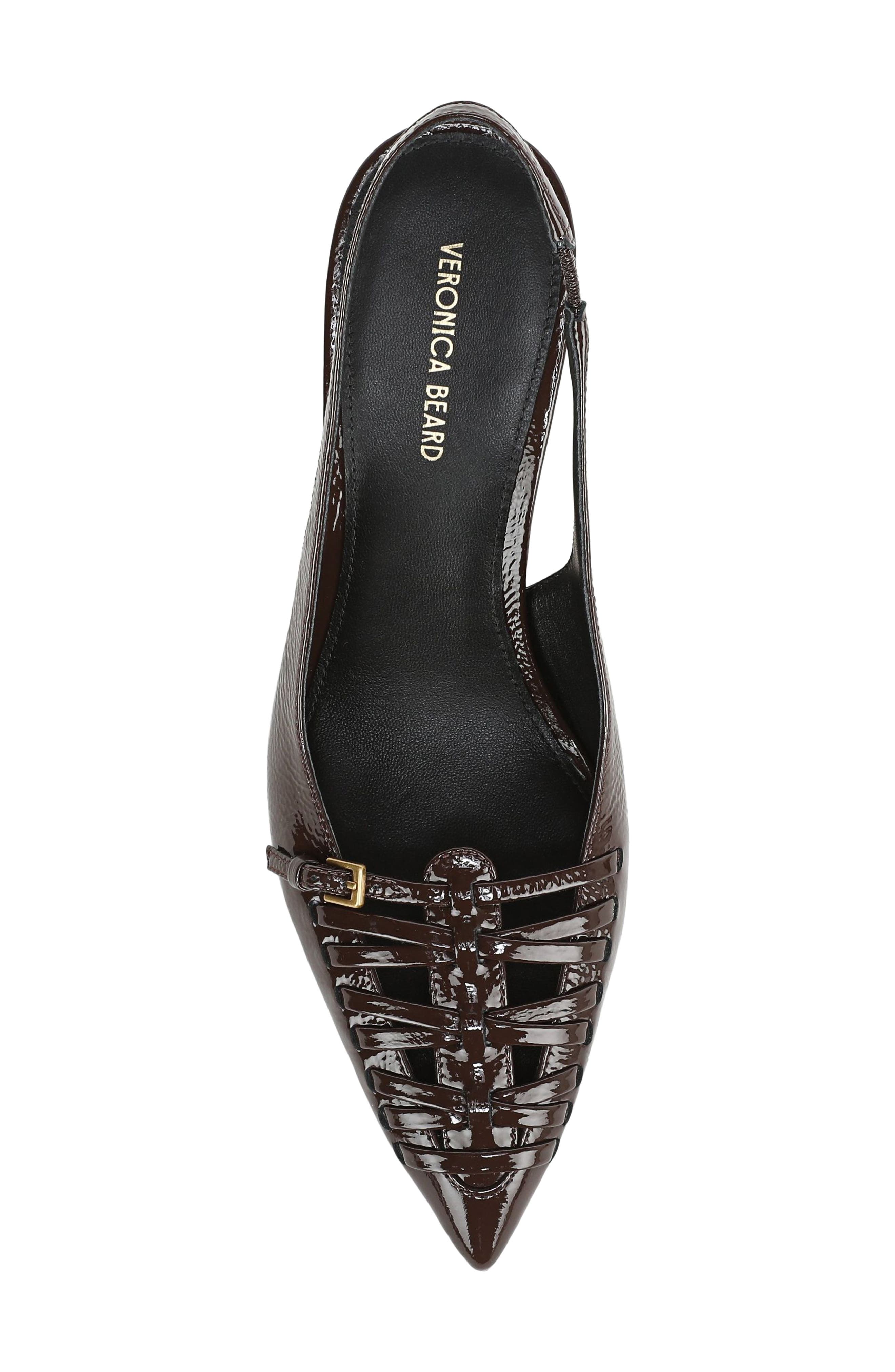 Rashida Slingback Pointed Toe Pump, Alternate, color, MOCHA
