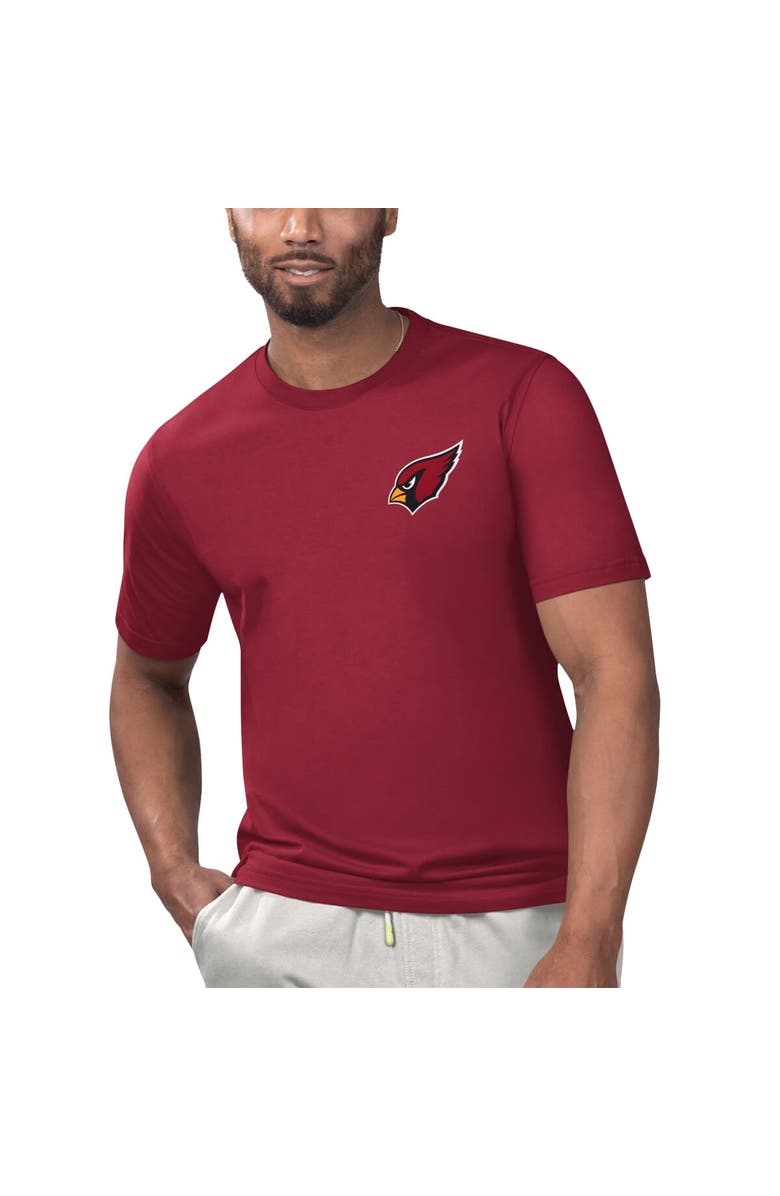 Margaritaville Men's Margaritaville Cardinal Arizona Cardinals Licensed to Chill T-Shirt, Alternate, color, Cardinal