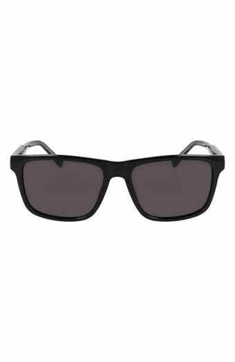 Lacoste Casual Elegance 56mm Rectangular Sunglasses