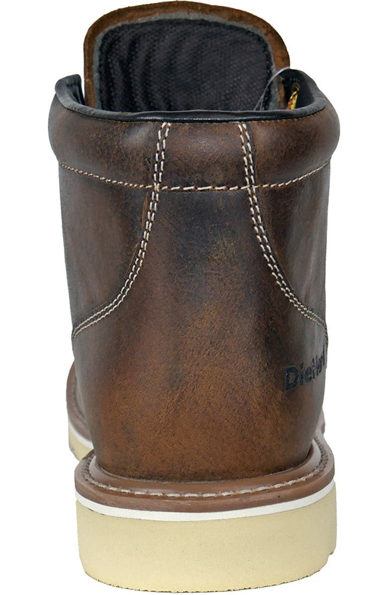 DieHard Mustang 6 Inch Soft Toe Work Boot Waxy Brown, Alternate, color, Brown