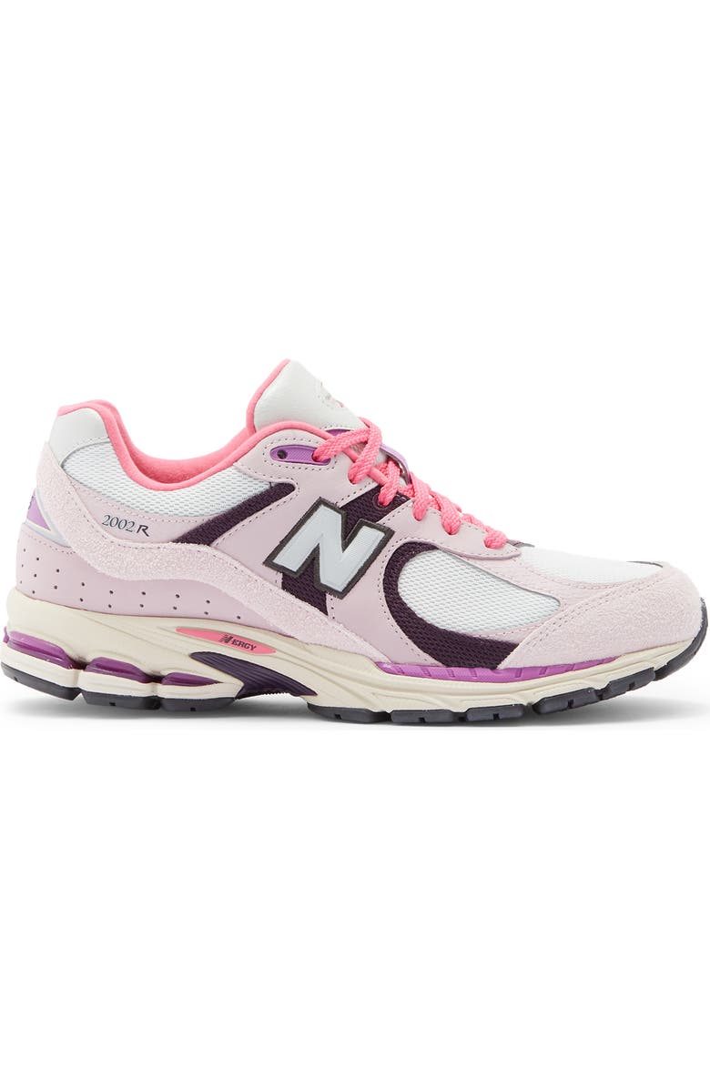 New Balance Gender Inclusive 2002R Sneaker, Alternate, color, Twilight Haze/ Passion Fruit