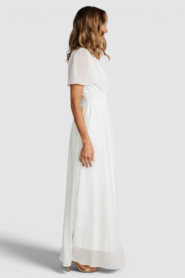Birdie Maxi Dress, Alternate, color, White
