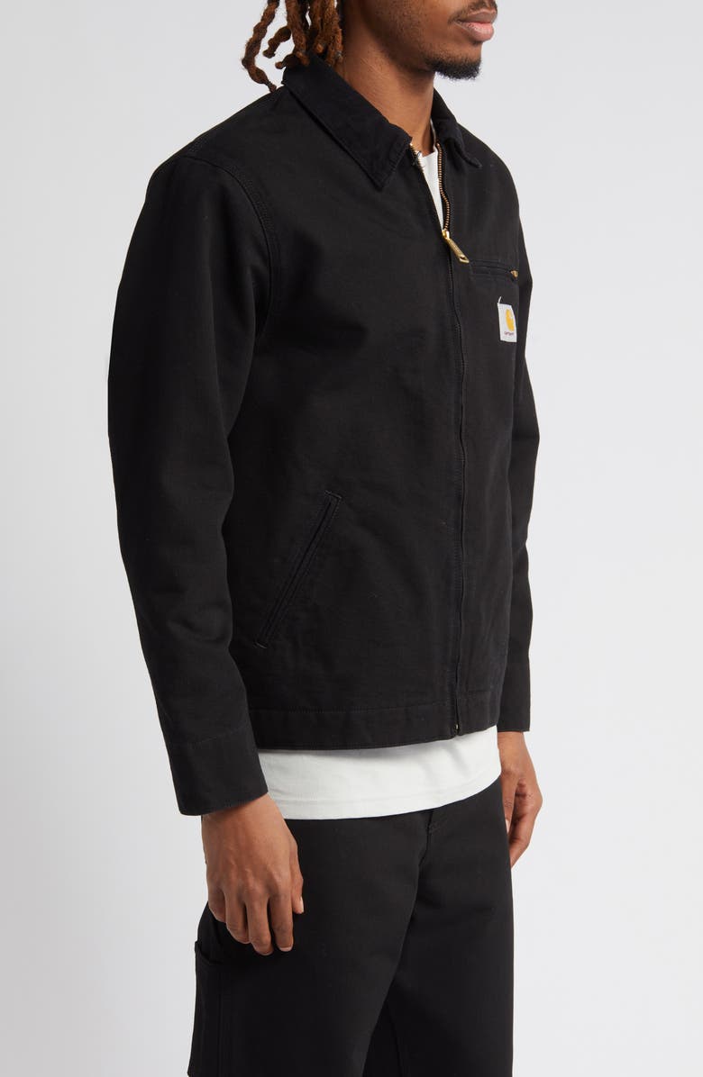 Carhartt Work In Progress Detroit Zip Organic Cotton Canvas Utility Jacket, Alternate, color,