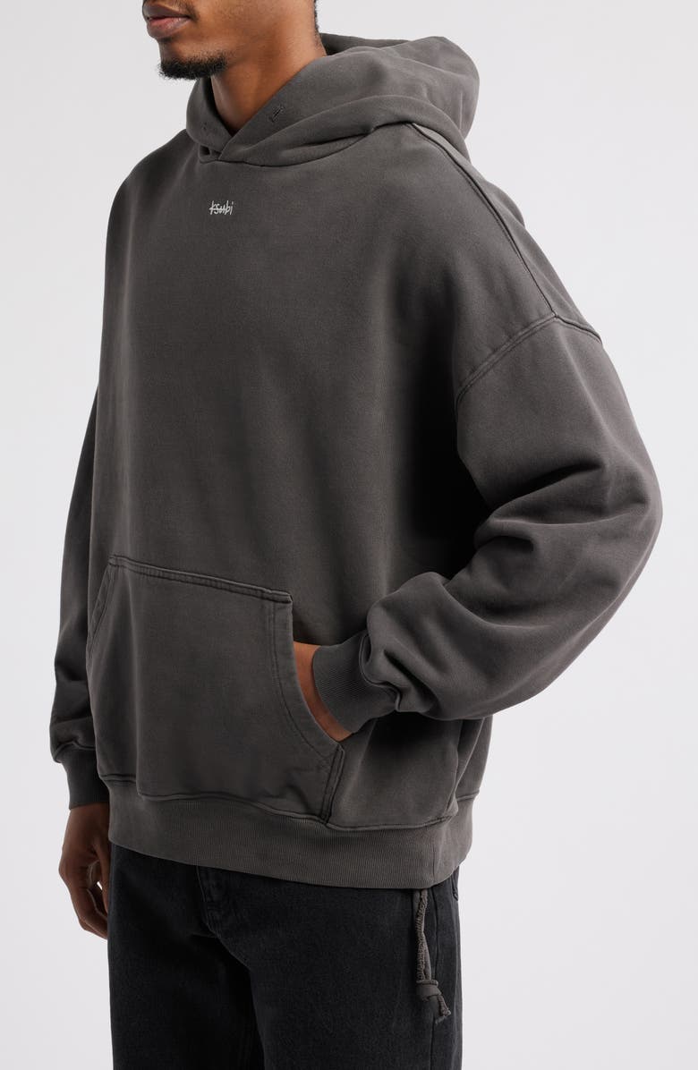 Ksubi Eagle Ekcess Cotton Graphic Hoodie, Alternate, color, 