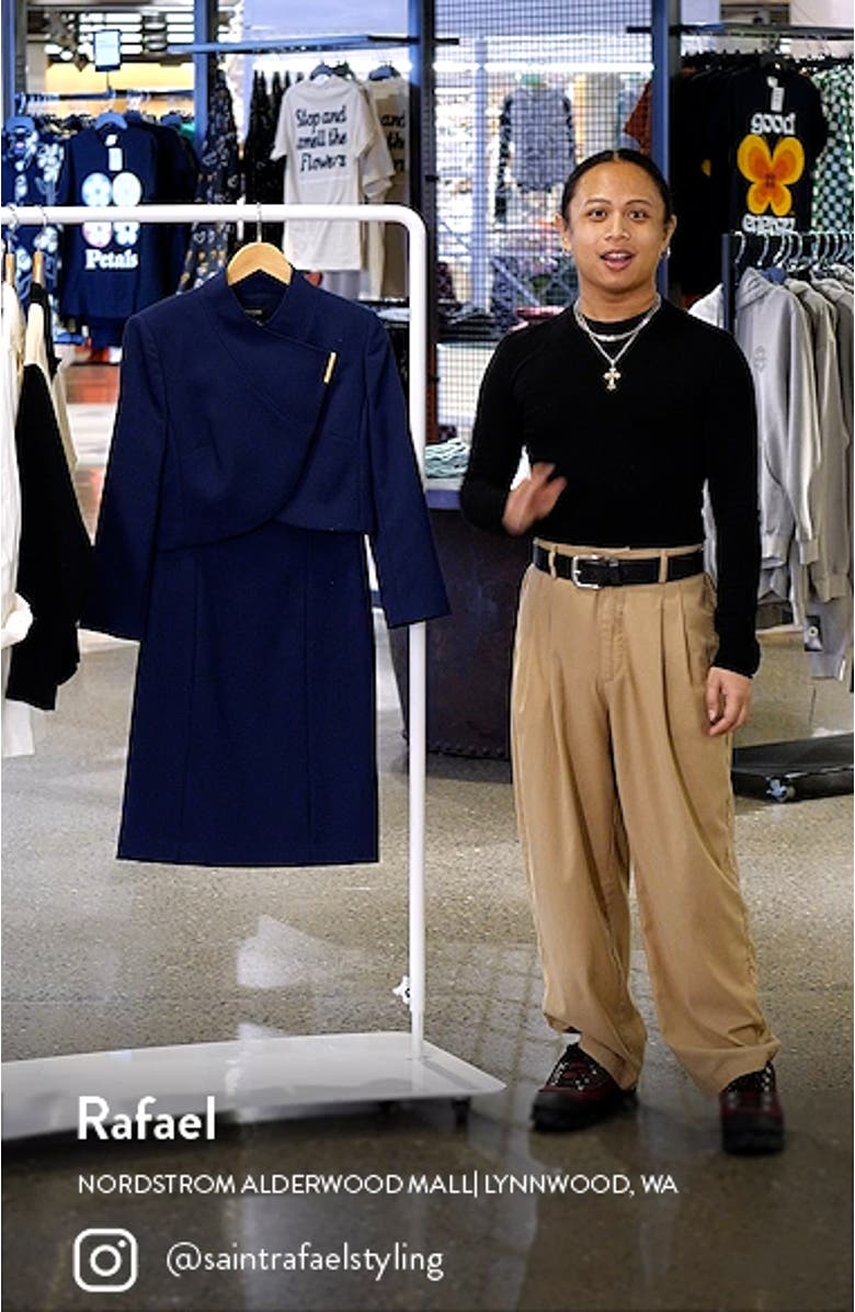 Wrap Jacket & Sheath Dress, sales video thumbnail