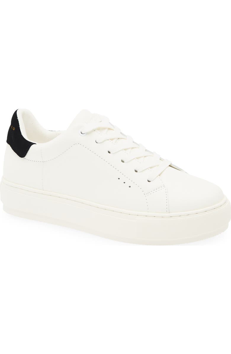 Kurt Geiger London Laney Sneaker, Main, color, White/ Black