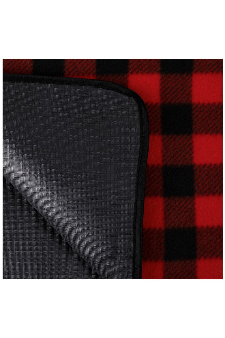 Blanket Tote Outdoor Picnic Blanket, Alternate, color, RED