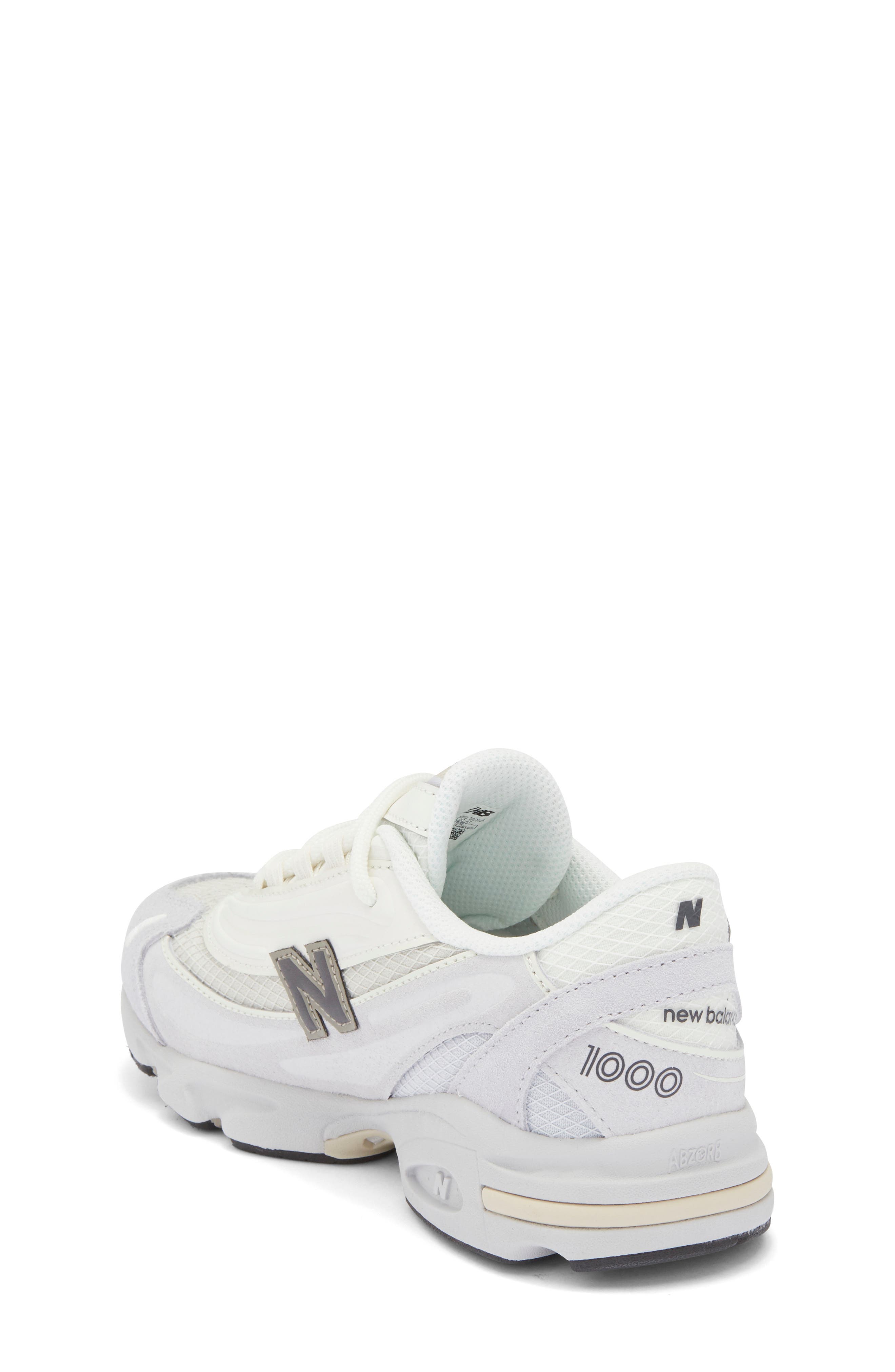 New Balance Kids' 1000 Sneaker, Alternate, color, Pearl Grey/ Sea Salt