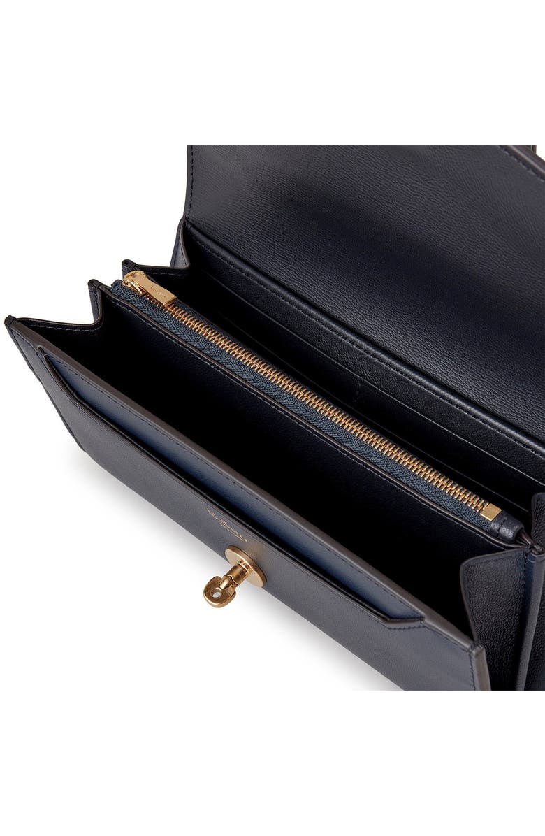 Mulberry Darley Leather Wallet, Alternate, color, Night Sky