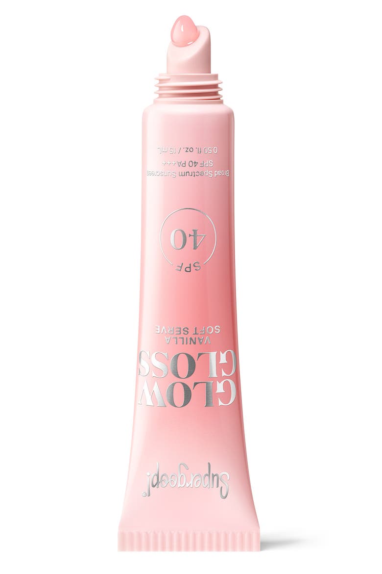 Glow Gloss SPF 40 Lip Balm, Alternate, color, VANILLA SOFT-SERVE