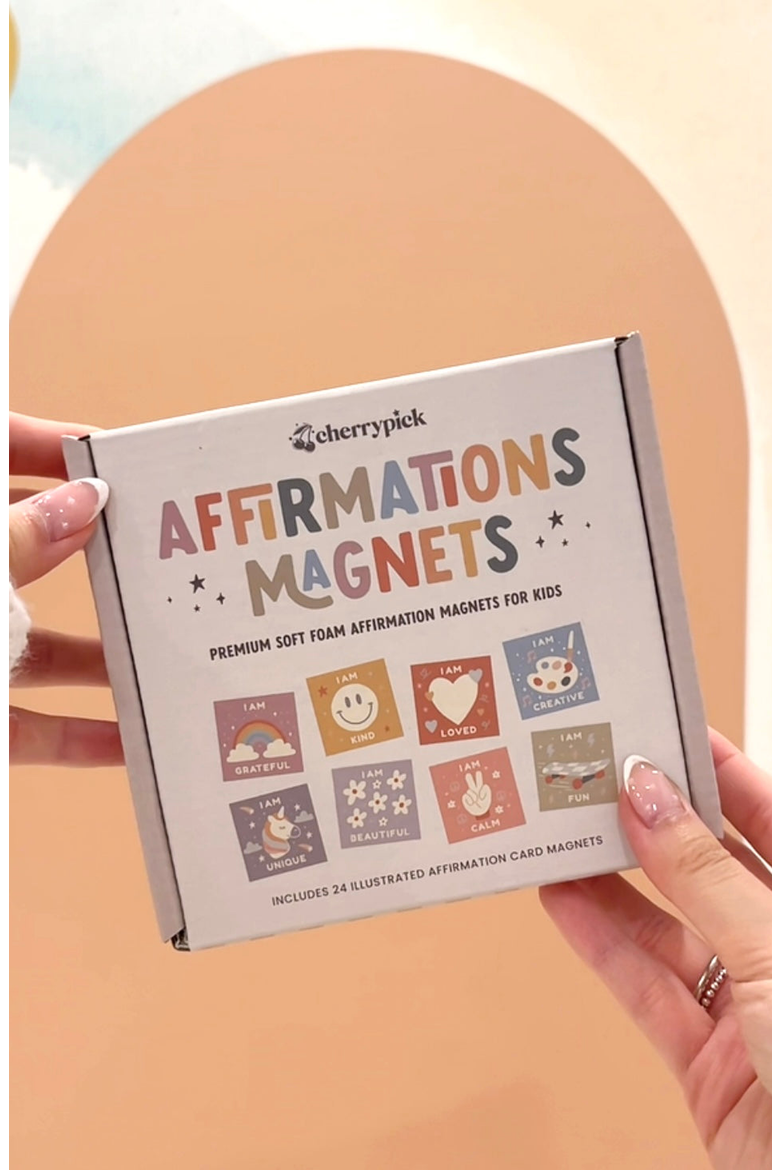 Affirmations Soft Foam Magnetic Set, Alternate, color, Multicolor