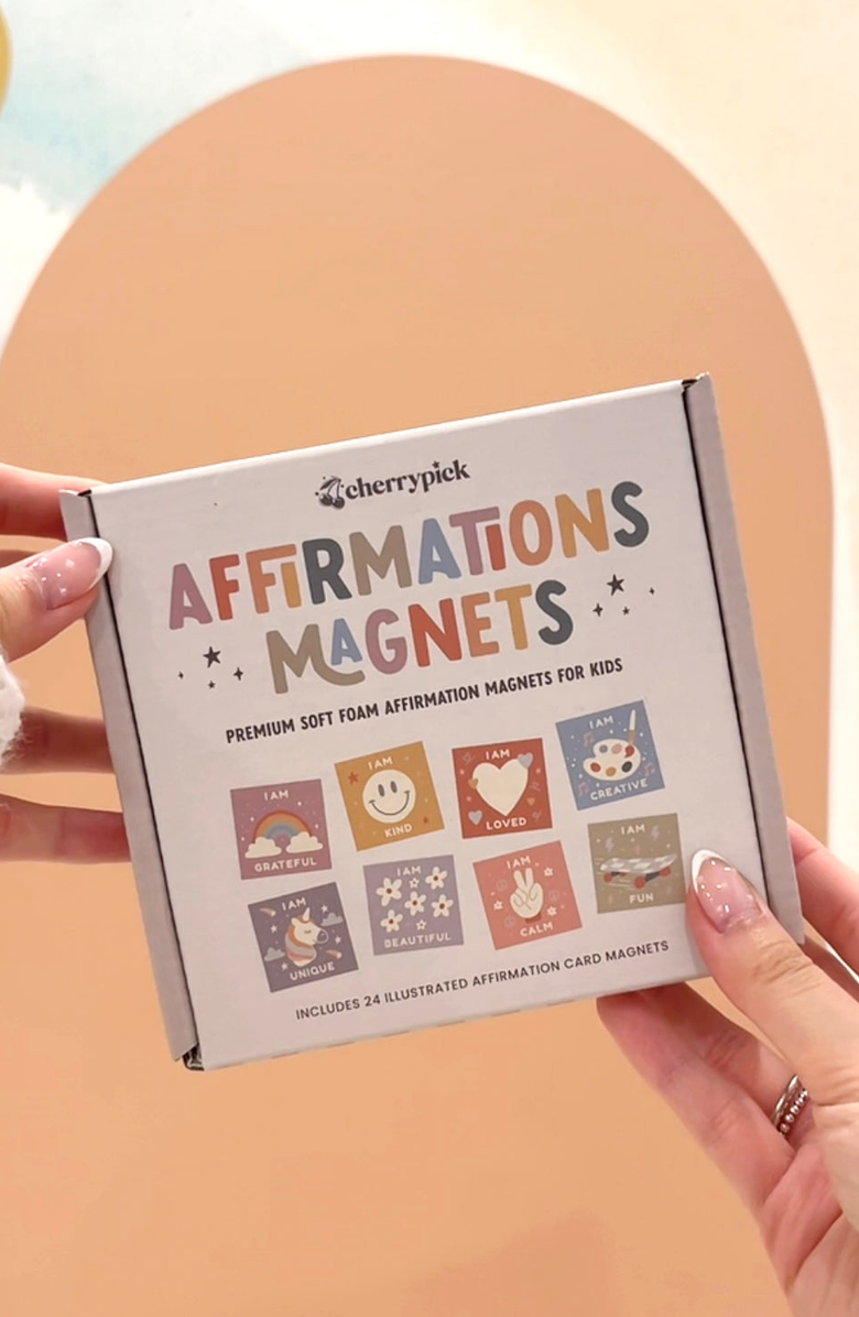 Cherrypick Affirmations Soft Foam Magnetic Set, Alternate, color, Multicolor