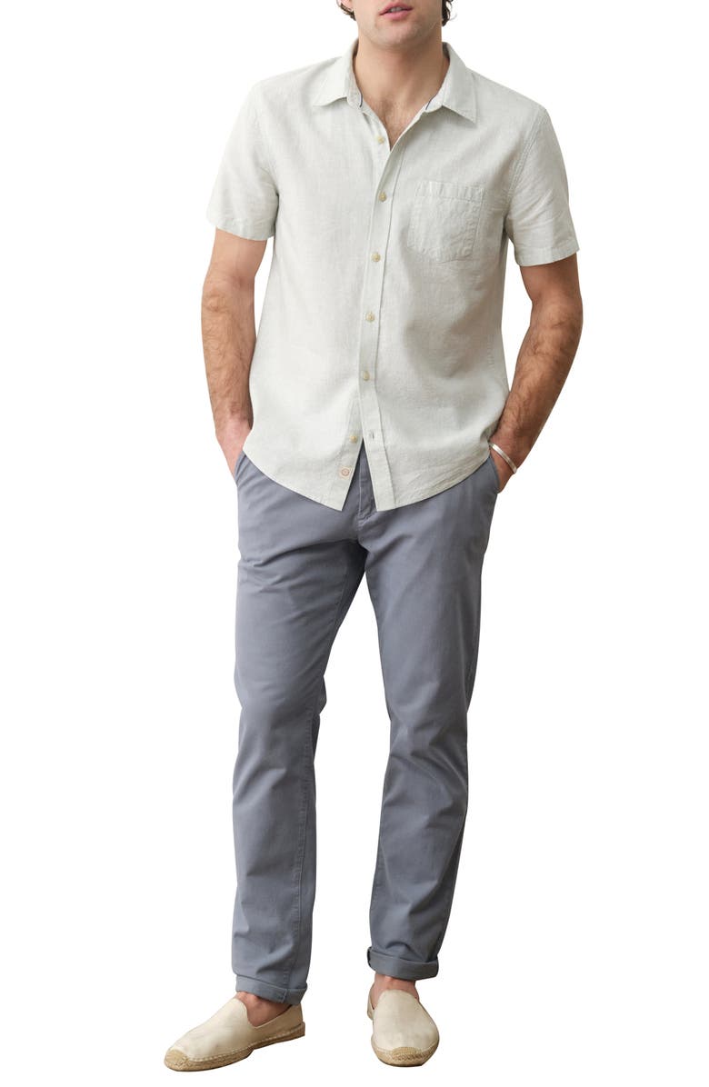 Marine Layer Better-Than-Linen Shirt, Alternate, color, 