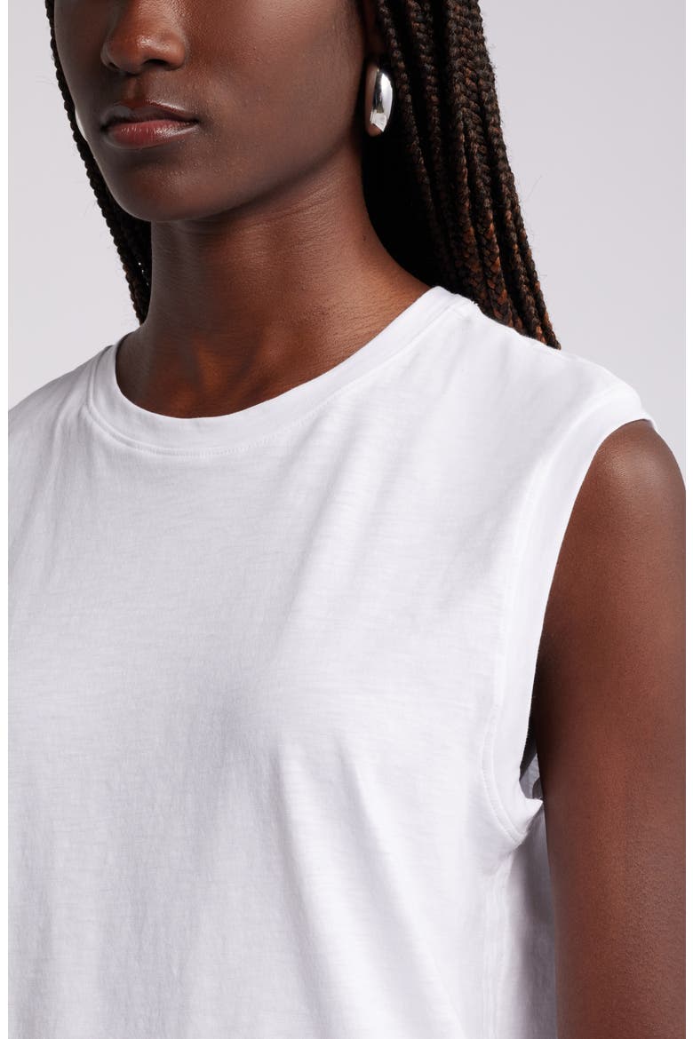 Everyday Muscle Tee, Alternate, color, WHITE