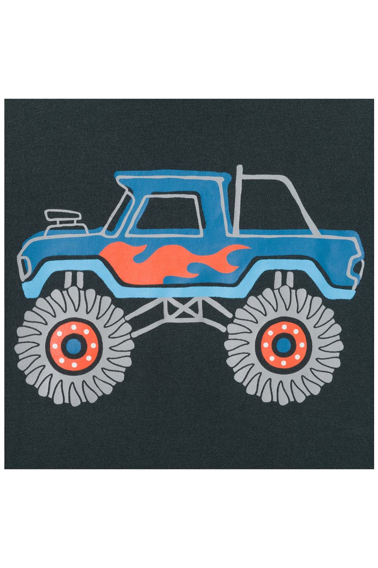 Kids' Monster Truck Two-Piece Pajamas, Alternate, color, GYA