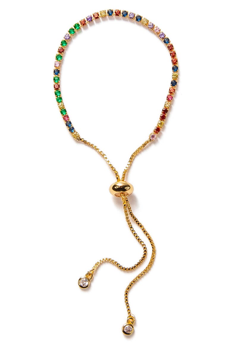 Mini Tennis Bracelet, Main, color, MULTI