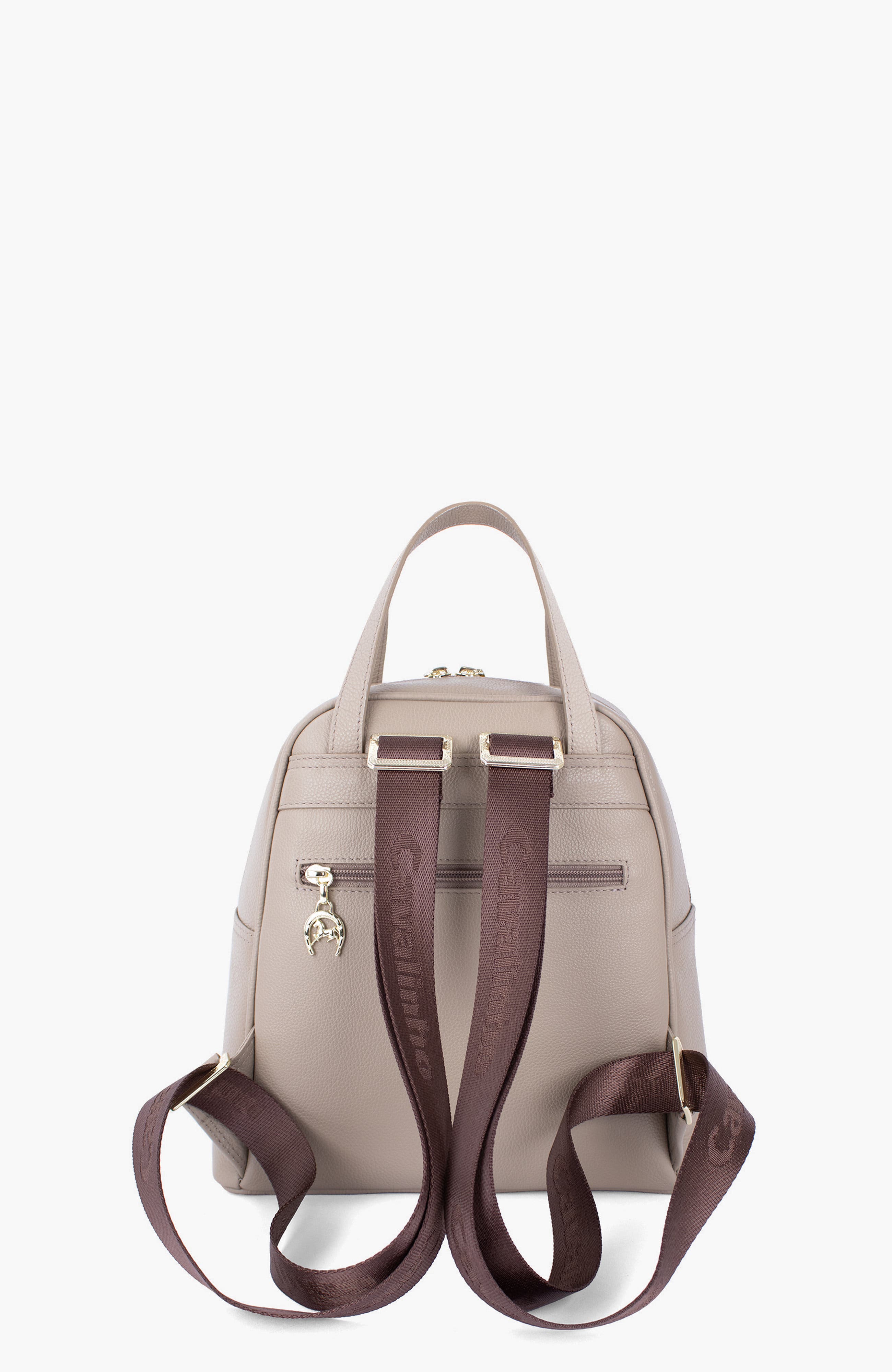 Muse 548 Pebbled Leather Backpack, Alternate, color, Light Sand
