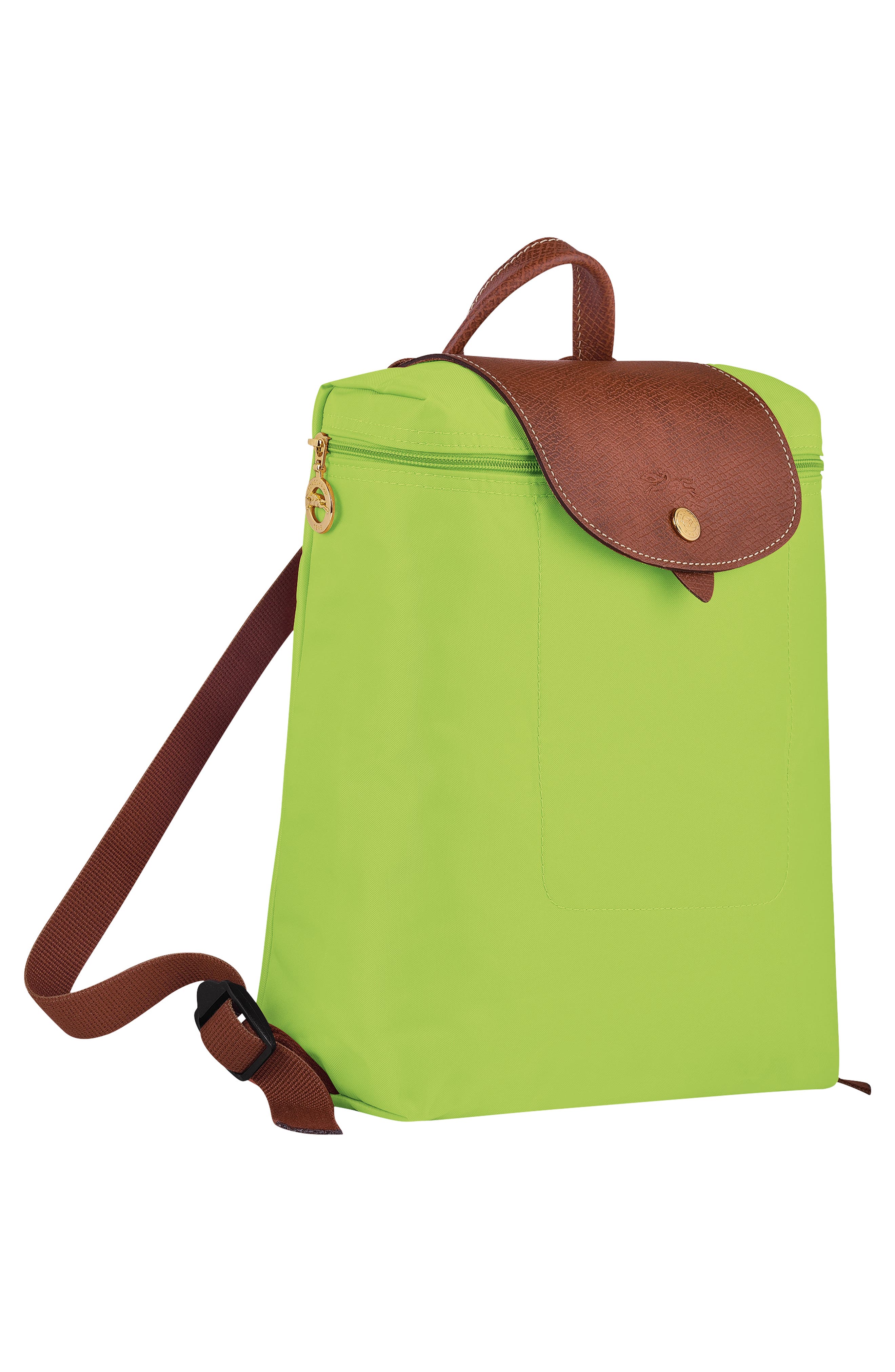 Longchamp Le Pliage Nylon Canvas Backpack, Alternate, color, Green