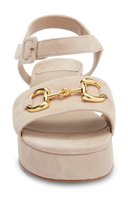 Jeffrey Campbell Timeless 2 Platform Sandal In Sand