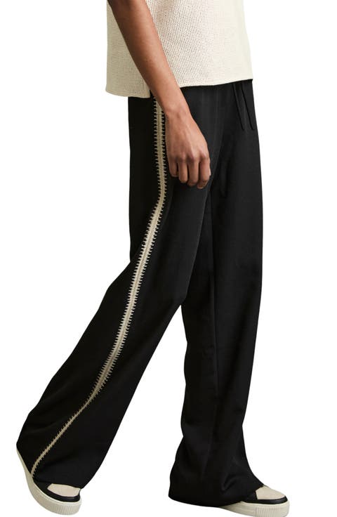 Inaya Drawstring Straight Leg Pants