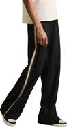 Reiss Inaya Drawstring Straight Leg Pants