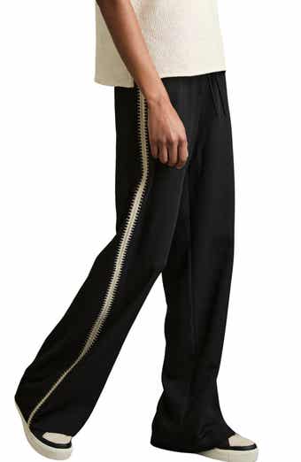 Reiss Inaya Drawstring Straight Leg Pants