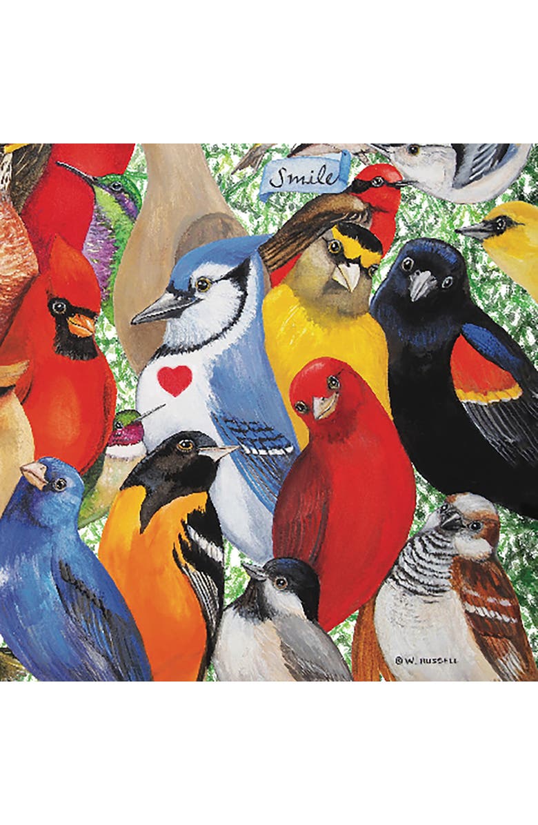 Hart Puzzles Birds, Birds, Birds by Wendy Russell 1000 Piece Puzzle, Alternate, color, Multicolored