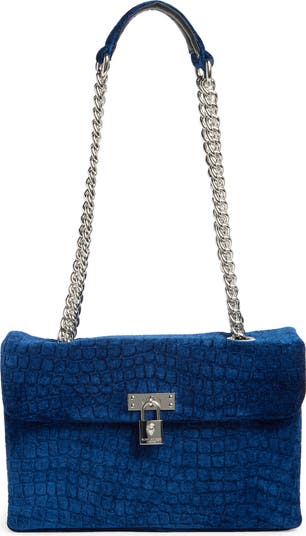 Brixton Velvet Shoulder Bag