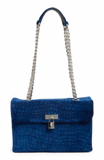 Kurt Geiger London Brixton Velvet Shoulder Bag