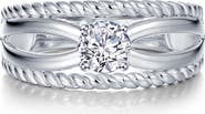 Lafonn Solitaire Simulated Diamond Ring