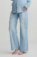 DL1961 Maternity Hepburn High Waist Wide Leg Jeans