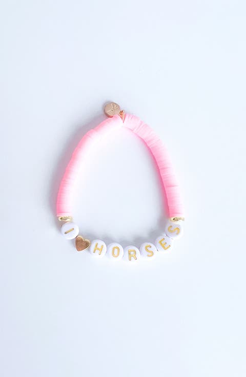 I Heart Horses Girls' Bracelet (Little Kid & Big Kid)