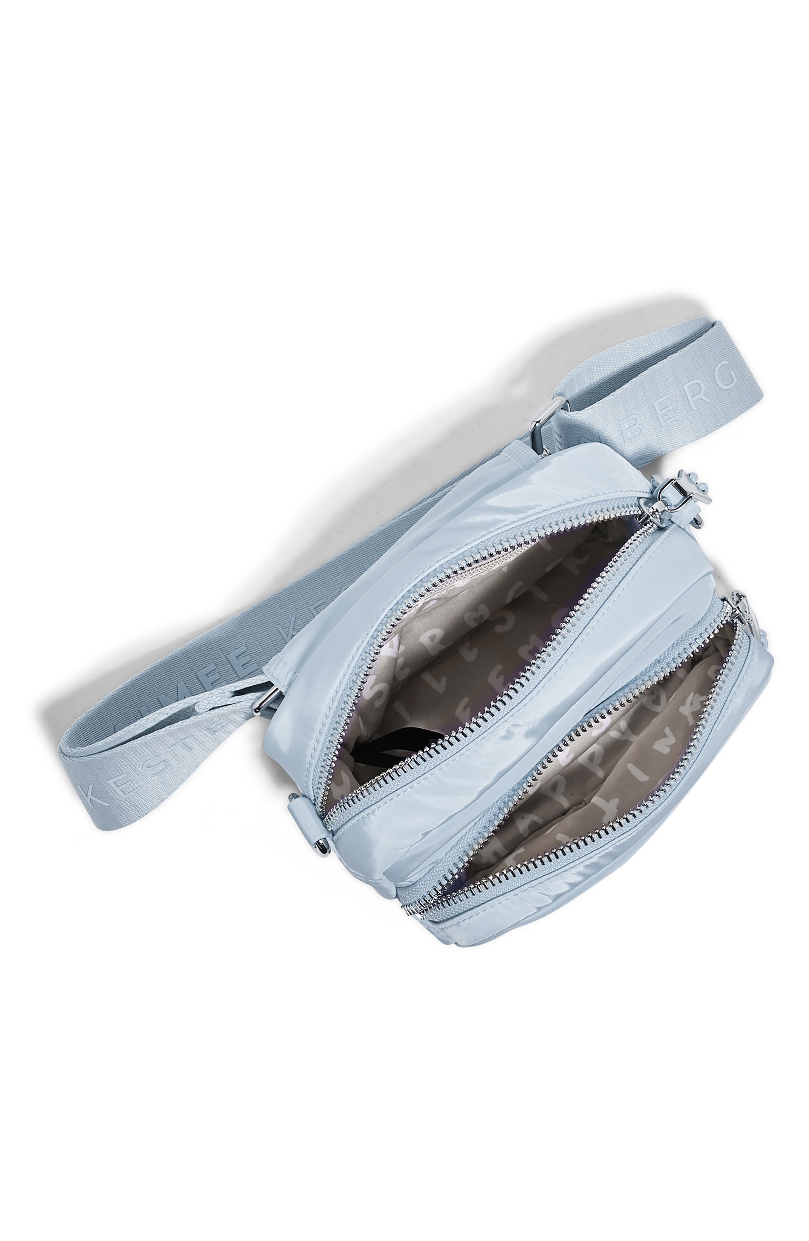 Nylon Camera Crossbody Bag, Alternate, color, BREEZE BLUE
