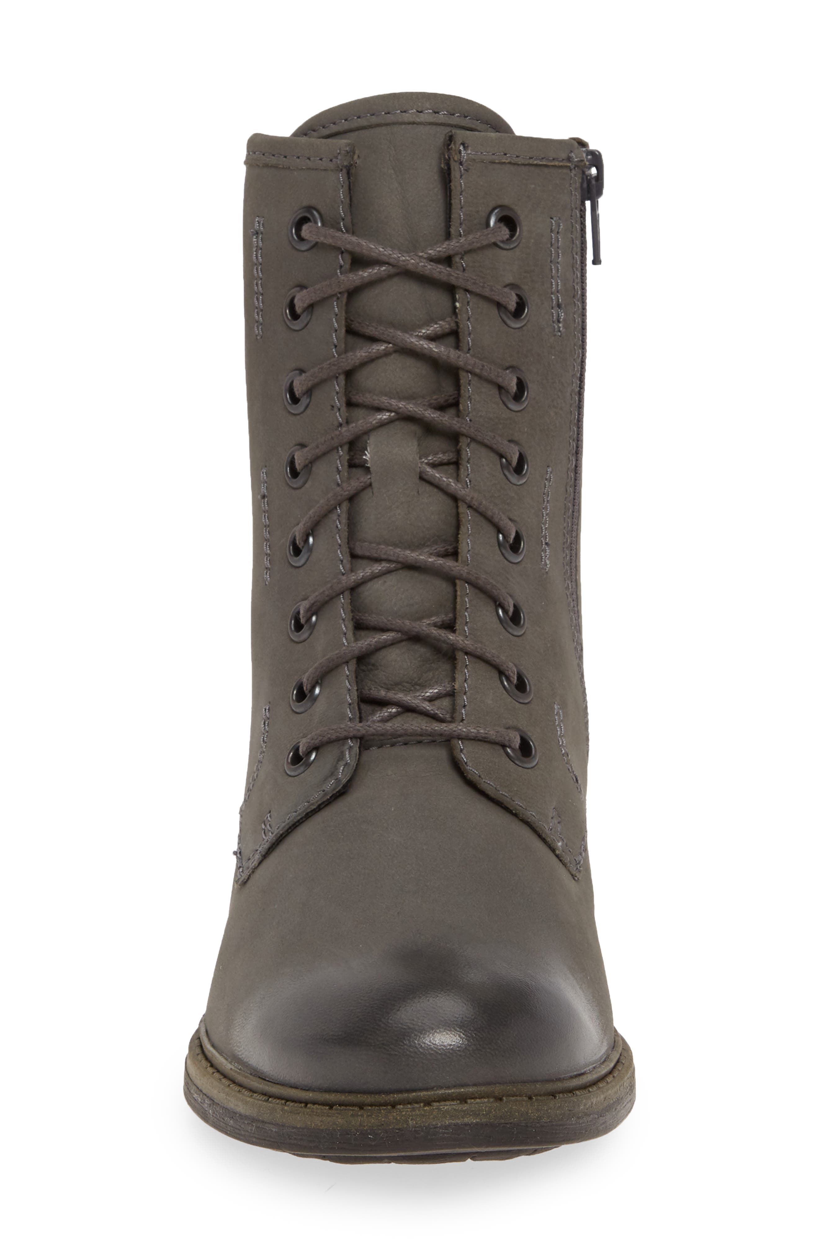Selena 06 Bootie, Alternate, color, GRAPHITE LEATHER