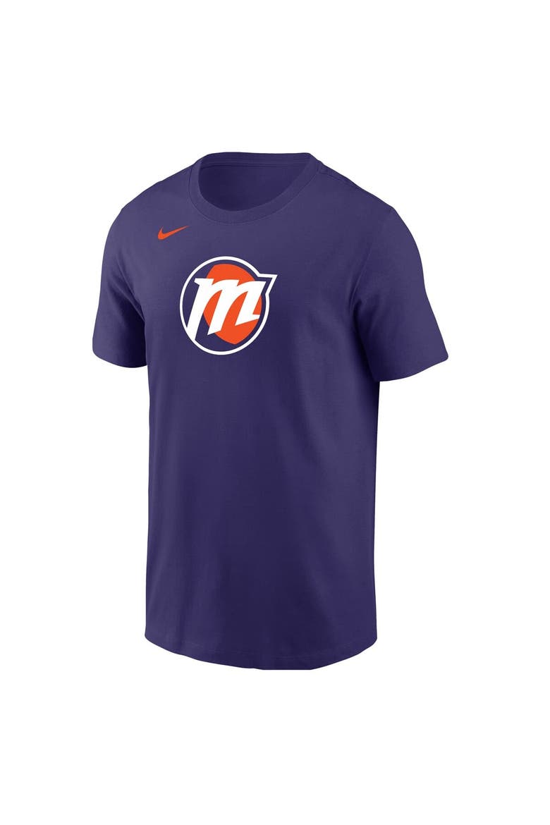 Unisex Nike Purple Phoenix Mercury Primary Logo T-Shirt, Main, color, Purple