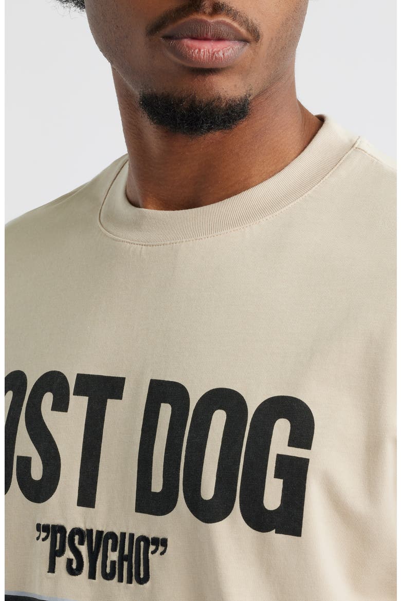 Lost Dog Graphic T-Shirt, Alternate, color, STONE
