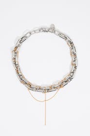 BIMBA Y LOLA Knotted Chain Necklace