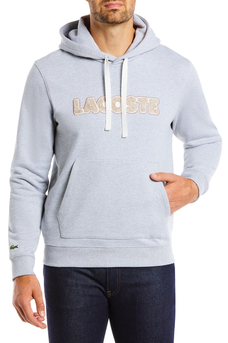 Graphic Hoodie, Main, color, SILVER CHINE