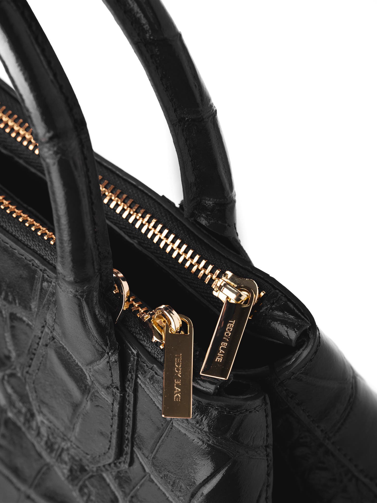 Teddy Blake Vera Croco 14", Alternate, color, Black/Red