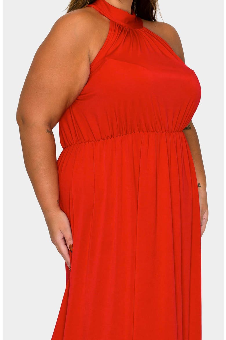 Cassia Maxi Dress, Alternate, color, RED