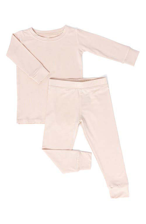 Wildbird Cloudblend™ Two-piece Long Pajamas In Neutral