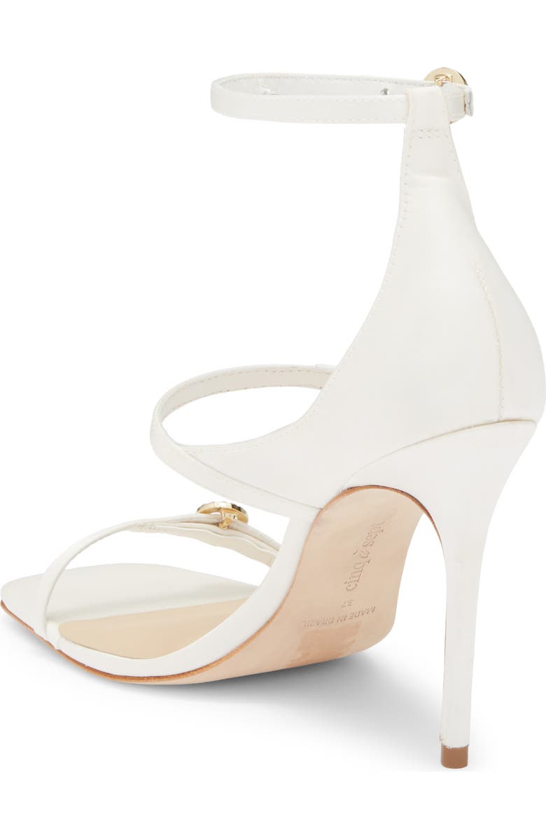 Cinq à Sept Celeste Satin Sandal, Alternate, color, Ivory