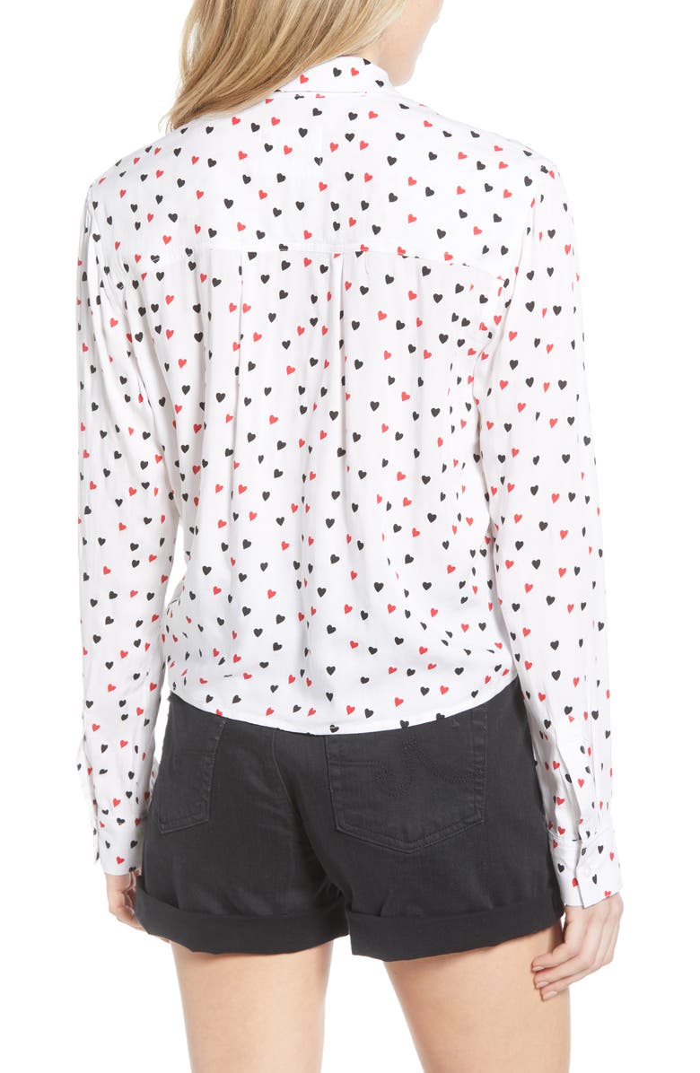 Rails Val Tie Front Shirt, Alternate, color,